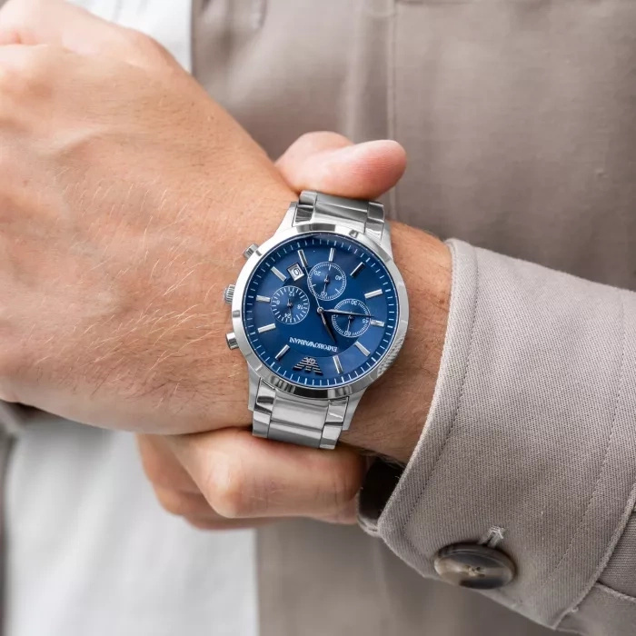 ZEGAREK MĘSKI EMPORIO ARMANI AR2434 - RENATO + BOX
