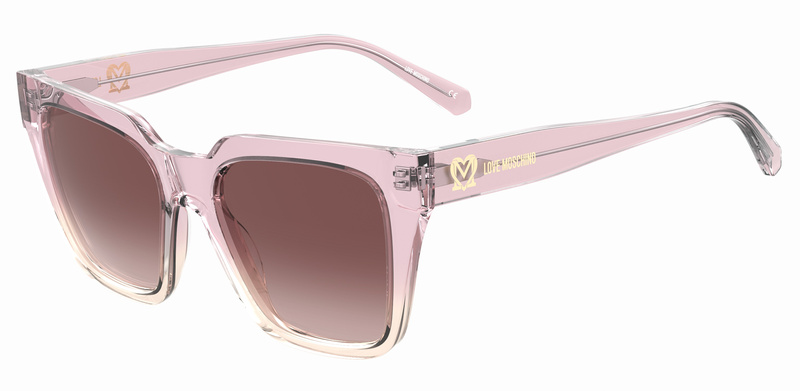 Okulary LOVE MOSCHINO MOL065-S-35J. Okulary przeciwsłoneczne, Kolor różowy. Kobieta.