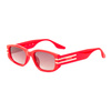 Okulary GUESS GO00071-5366F. Okulary przeciwsłoneczne, Kolor czerwony. Kobieta.