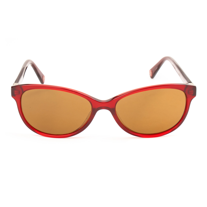 Okulary LOEWE SLW9245307FQ. Okulary przeciwsłoneczne, Kolor SHINY DARK BURGUNDY. Kobieta.