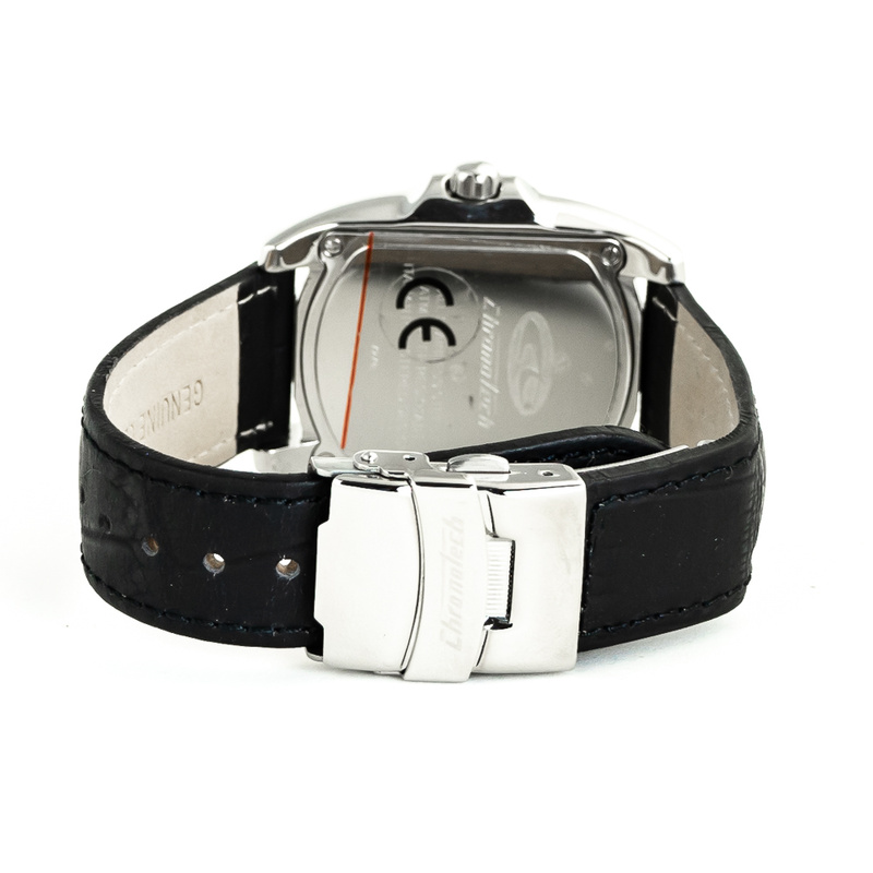 Zegarek CHRONOTECH CT7220L-05. Kwarcowy, Kolor czarny. Kobieta.