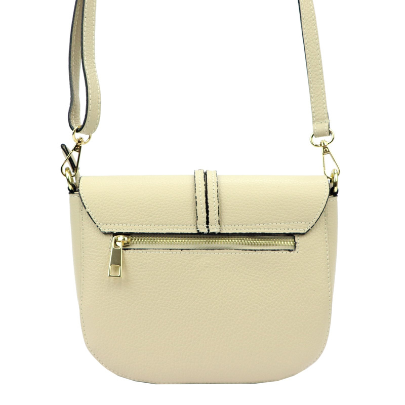 Skórzana stylowa damska listonoszka torebka przez ramię Luka