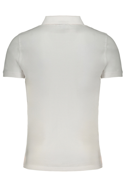 BIA�A KOSZULKA POLO M�SKA Z KR�TKIM R�KAWEM Norway 1963