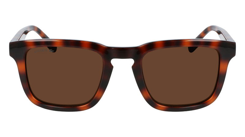Okulary LACOSTE L951SRG-214. Okulary przeciwsłoneczne, Kolor brązowy. Mężczyzna.