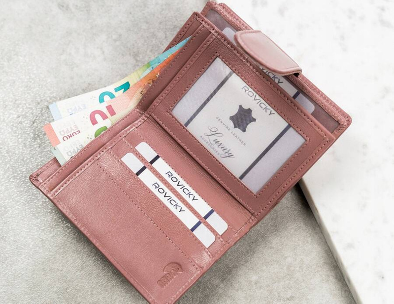 Stylowy Portfel damski skórzany z RFID od Cavaldi