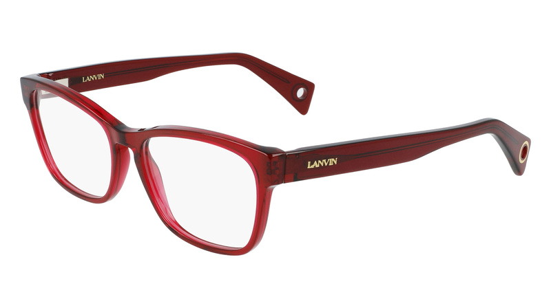 Okulary LANVIN LNV2603-600. Okulary, Kolor czerwony. Kobieta.