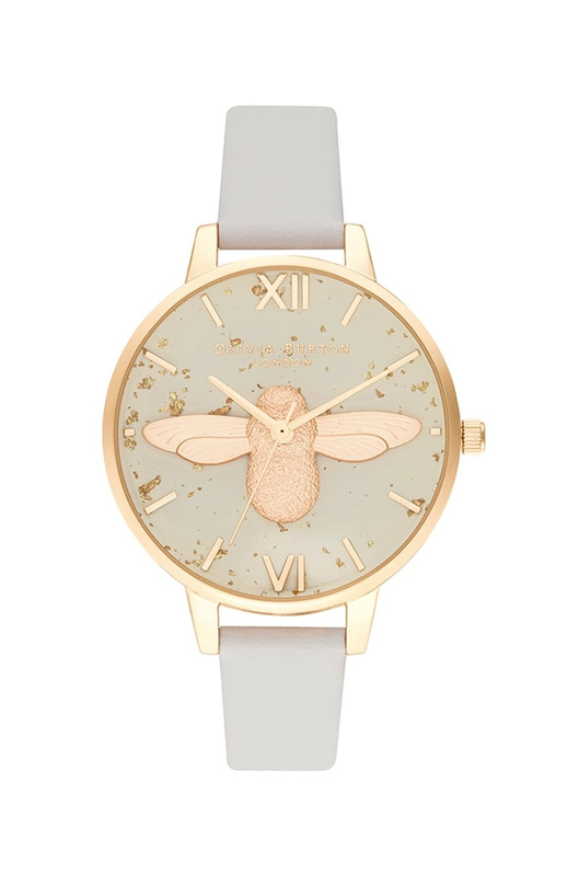Zegarek OLIVIA BURTON OB16GD37. Kwarcowy, Kolor beżowy. Kobieta.