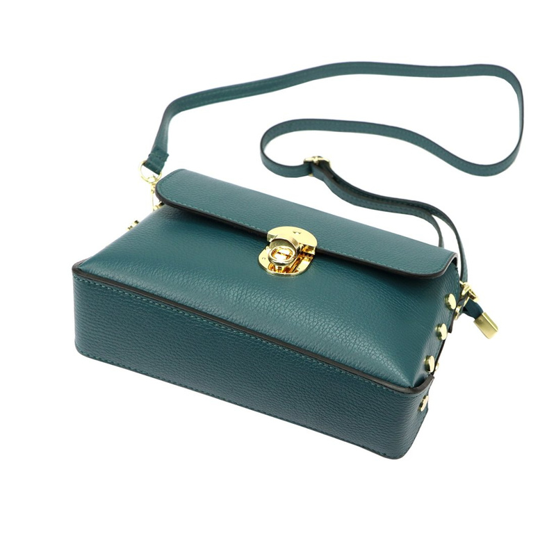 Luka damska listonoszka torebka przez ramię skóra naturalna stylowa