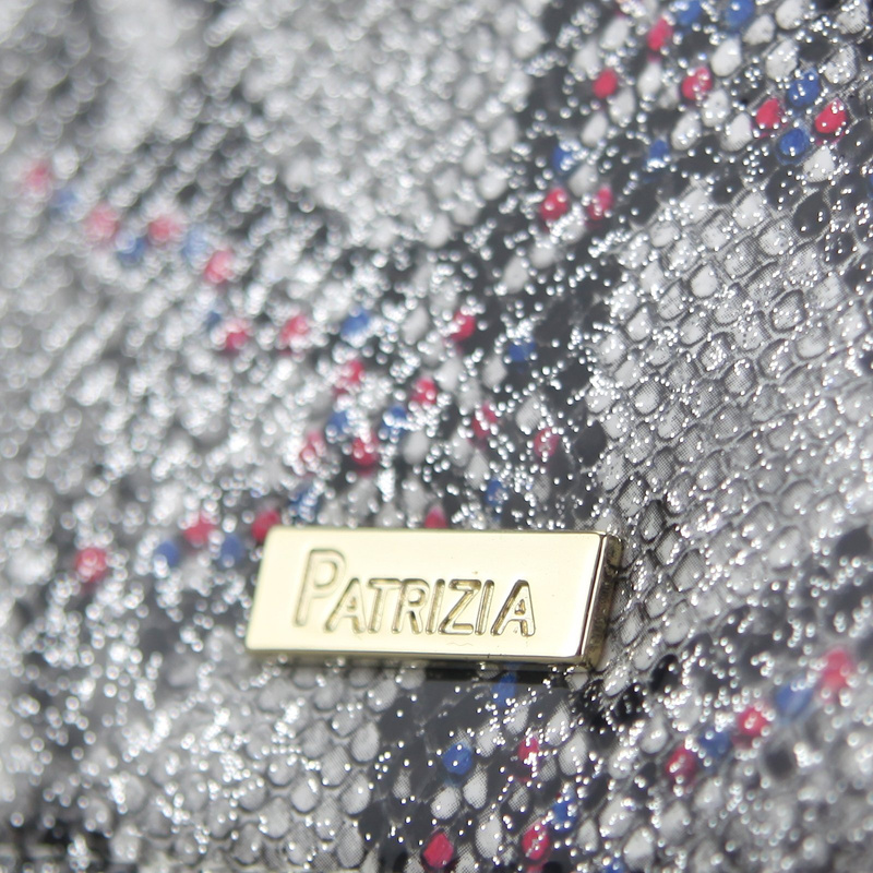 Damski bardzo duży portfel skóra węża Patrizia