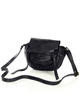 Marco Mazzini Torebka listonoszka skórzana saddle bag czarny