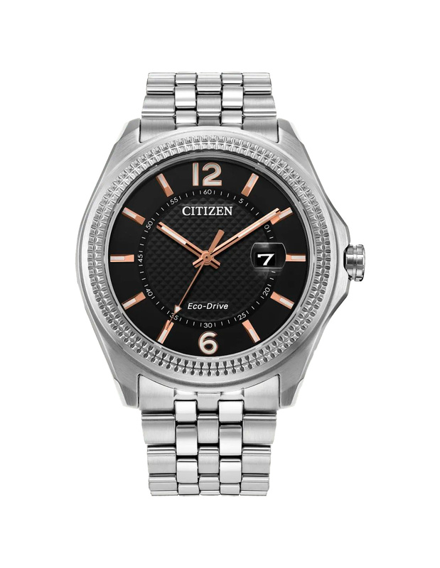 Zegarek CITIZEN AW1740-54H. Słoneczny, Kolor czarny. Mężczyzna.