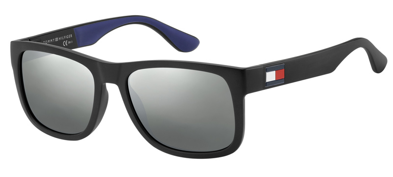 Okulary TOMMY HILFIGER TH1556SD51T4. Okulary przeciwsłoneczne, Kolor czarny niebieski. Mężczyzna.