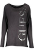 GUESS JEANS T-SHIRT Z DŁUGIM RĘKAWEM CZARNY