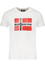 BIAŁY T-SHIRT MĘSKI Z KRÓTKIM RĘKAWEM Norway 1963