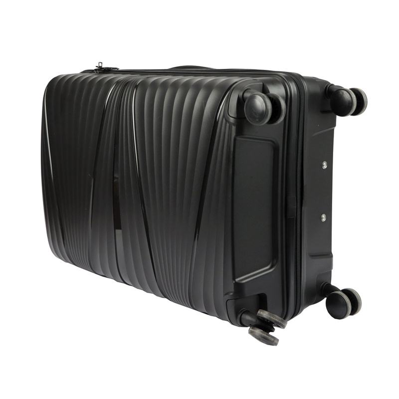 Jony zestaw trzech walizek podróżnych na kółkach z kosmetyczką ABS