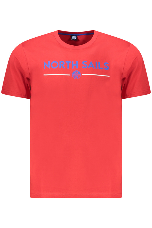 NORTH SAILS MĘSKA KOSZULKA Z KRÓTKIM RĘKAWEM CZERWONA