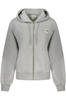 Bluza damska z zamkiem błyskawicznym CALVIN KLEIN w kolorze szarym