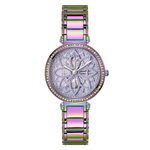 Zegarek GUESS GW0528L4. Kwarcowy, Kolor PURPLE. Kobieta.