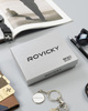 Elegancki Skórzany męski portfel Rovicky z RFID