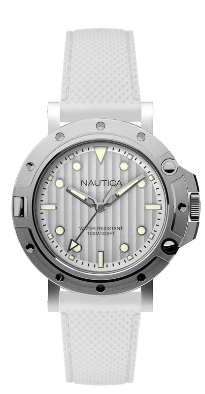 Zegarek NAUTICA NAD12548G. Kwarcowy, Kolor biały. Unisex.