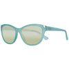Okulary GUESS GU7398-5585X. Okulary przeciwsłoneczne, Kolor niebieski. Kobieta.