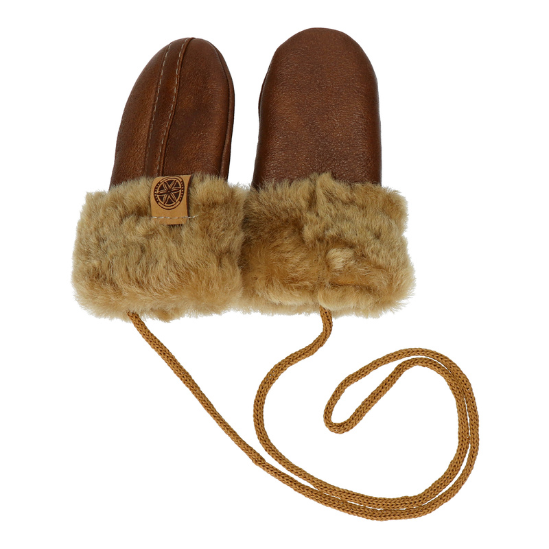 Rękawiczki bobaski bez palców 100% FUTERKO