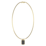 Biżuteria GUESS JUMN03225JWYG. Naszyjnik, Kolor złoty. Mężczyzna.