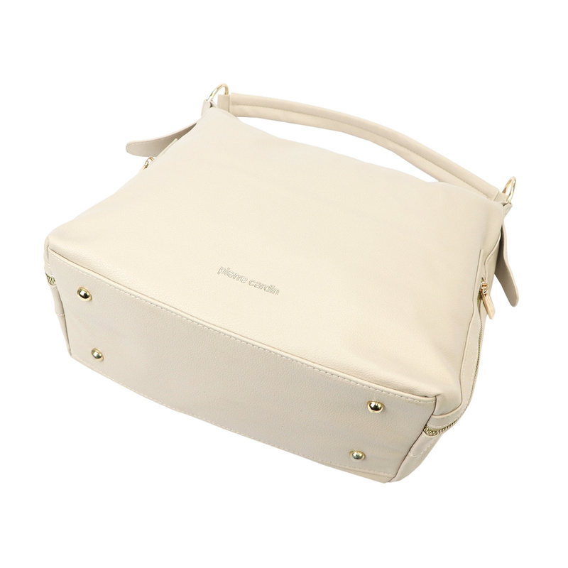 Pierre Cardin damska torebka do ręki skóra ekologiczna z organizerem