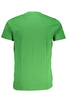 ZIELONY T-SHIRT MĘSKI Z KRÓTKIM RĘKAWEM KLASY CAVALLI