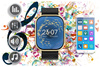 SMARTWATCH UNISEX GRAVITY GT15-6 - ROZMOWY BLUETOOTH, DODATKOWY PASEK (sg029f)