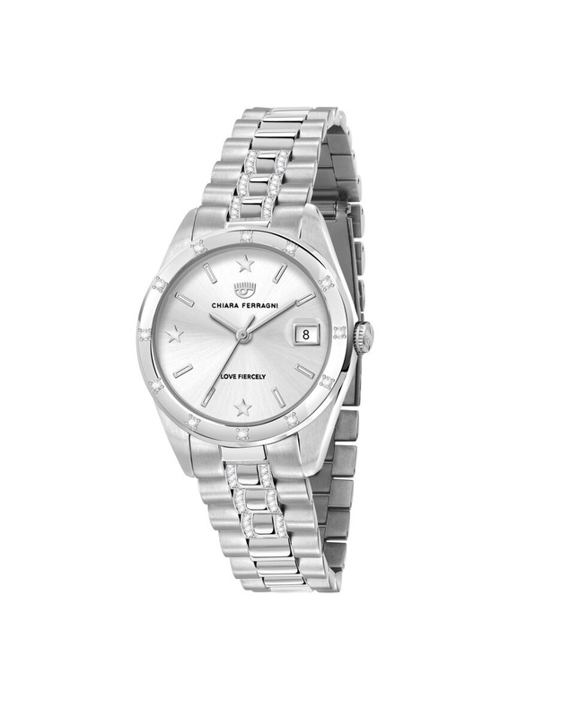 Zegarek CHIARA FERRAGNI R1953100514. Kwarcowy, Kolor srebrny. Kobieta.