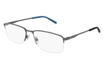 Okulary MONTBLANC MB0107O-005. Okulary korekcyjne, Kolor szary. Mężczyzna.