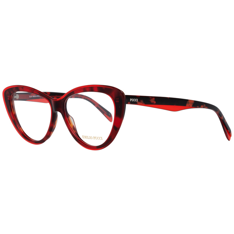 Okulary PUCCI EP5096-55068. EYEGLASSES, Kolor czerwony. Kobieta.