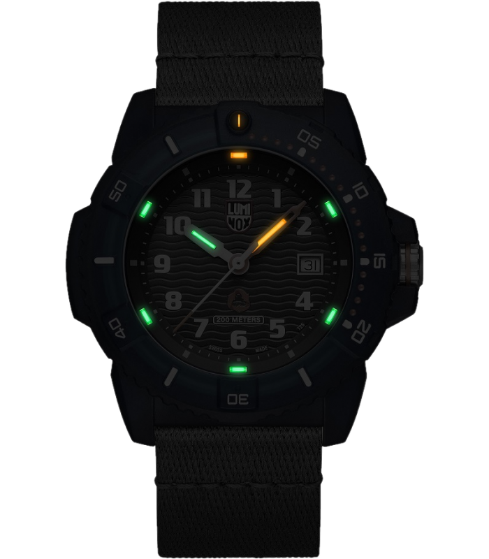 Zegarek LUMINOX XS.8902.ECO. Kwarcowy, Kolor szary. Mężczyzna.