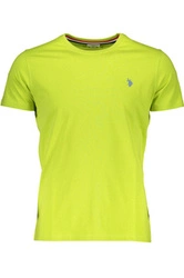 ZIELONA MĘSKA KOSZULKA Z KRÓTKIM RĘKAWEM US POLO