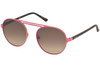 Okulary GUESS GU3028-5573F. Okulary przeciwsłoneczne, Kolor różowy. Unisex.