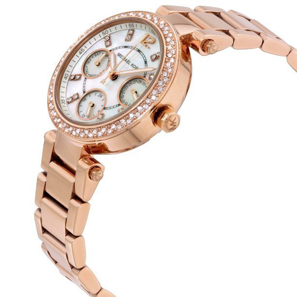 Zegarek MICHAEL KORS MK5616. Kwarcowy, Kolor biały. Kobieta.
