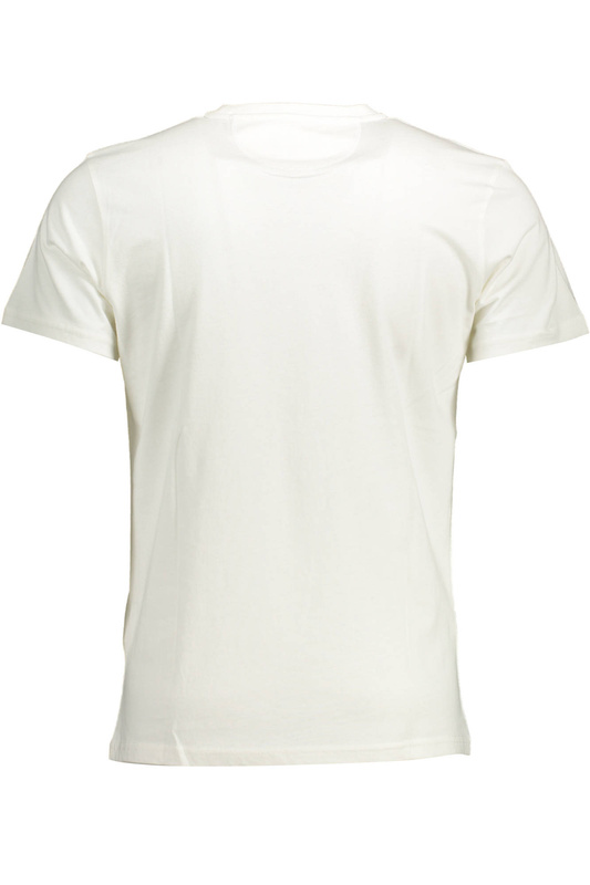 BIAŁY T-SHIRT MĘSKI Z KRÓTKIM RĘKAWEM LA MARTINA