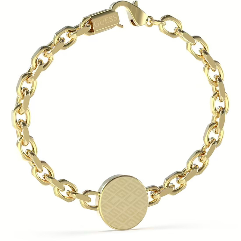 Biżuteria GUESS JUXB03230JWYG. Bransoletka, Kolor złoty. Mężczyzna.