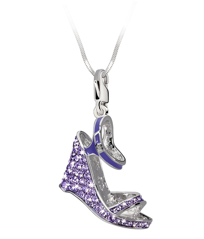 Biżuteria GLAMOUR GS2-19. Zawieszka, Kolor PURPLE. Kobieta.