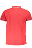 CAVALLI CLASS POLO KR�TKIE R�KAWY M�SKIE CZERWONE
