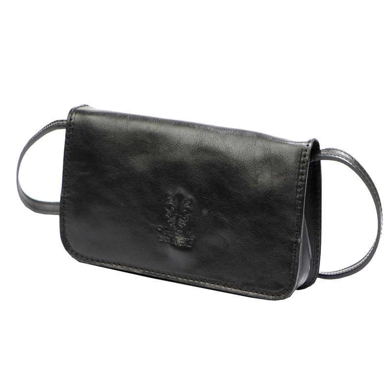 Florence damska listonoszka przez ramię skóra naturalna torebka z klapą