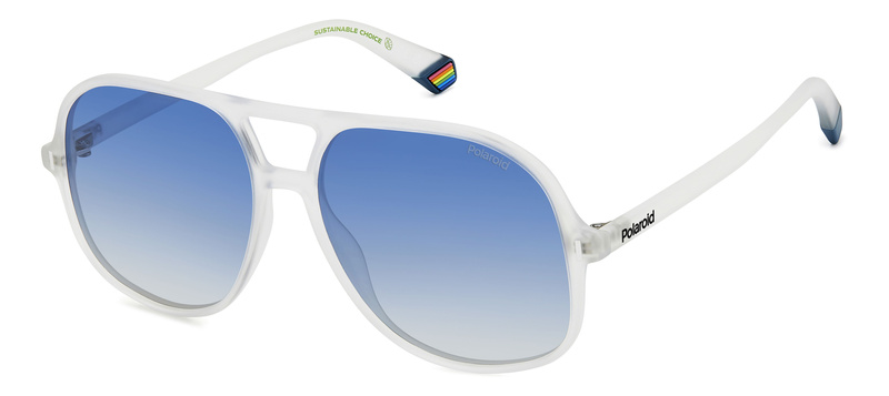 Okulary POLAROID PLD6217S2M4. Okulary przeciwsłoneczne, Kolor przezroczysty. Unisex.