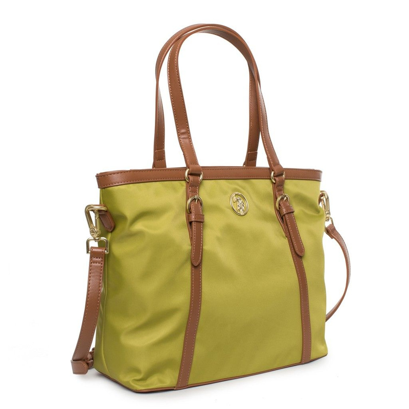 Torby naramienne marki U.S. Polo Assn model BIUHU6050W. Kolor Zielony, Torby Damskie. sezon: Cały rok