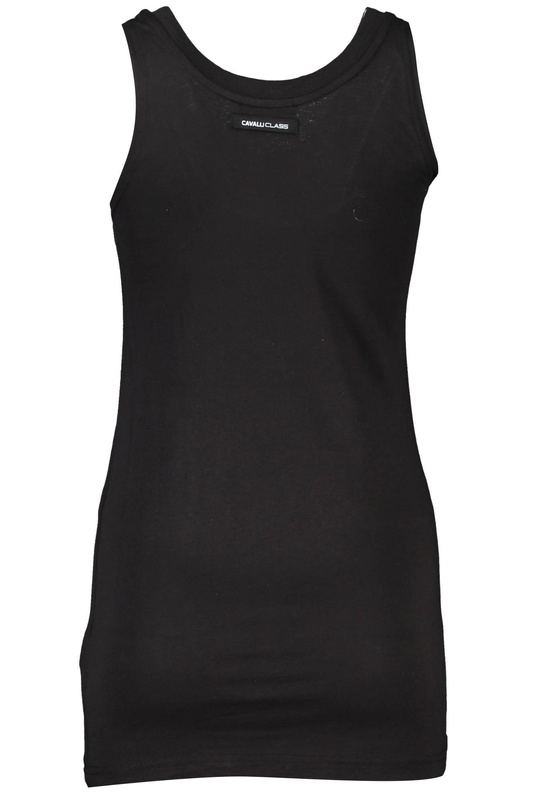 CAVALLI CLASS DAMSKI TANK TOP CZARNY