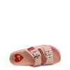 Klapki marki Love Moschino model JA28103G1EIAZ. Kolor Różowy, Obuwie Damskie. sezon: Wiosna/Lato