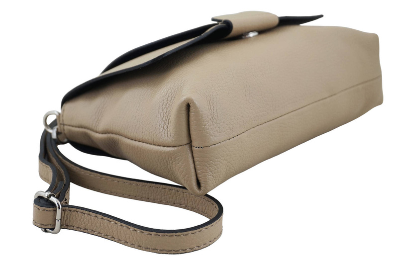 Elegancka torebka wieczorowa - Beżowa