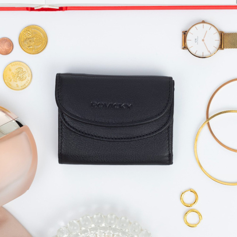 Skórzany męski portfel Rovicky R-19-LFN