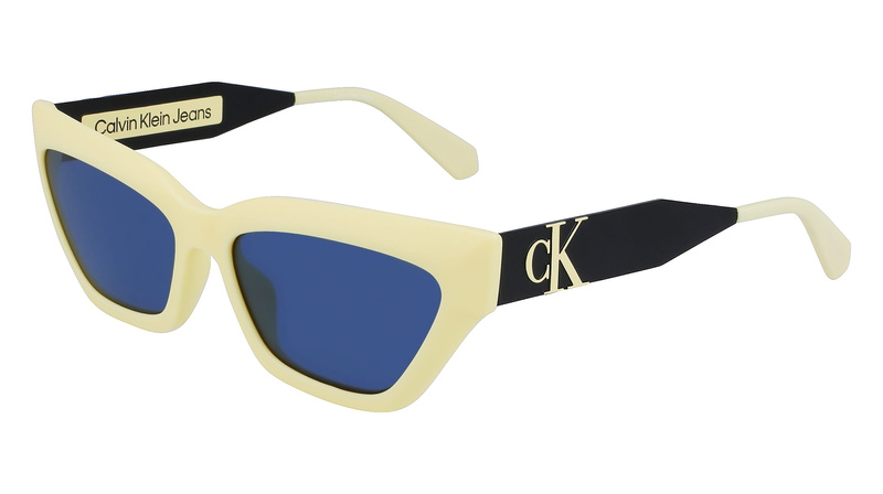 Okulary CALVIN KLEIN JEANS CKJ22640S-745. Okulary przeciwsłoneczne, Kolor żółty. Kobieta.