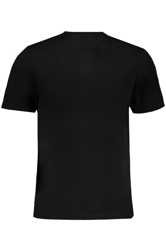 T-SHIRT MĘSKI Z KRÓTKIM RĘKAWEM GIAN MARCO VENTURI CZARNY